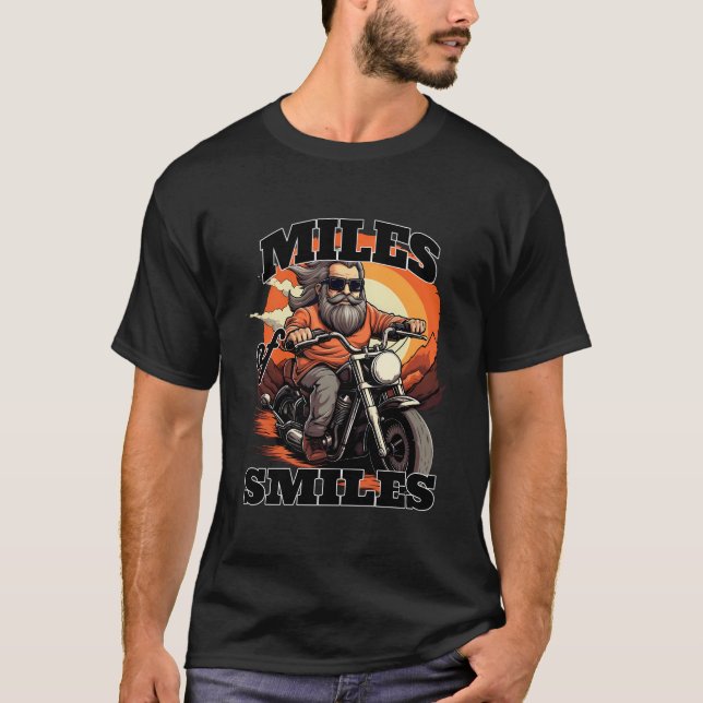Motorcycle Lover Biker Pun Motorcycling Enthusiast T-Shirt (Front)