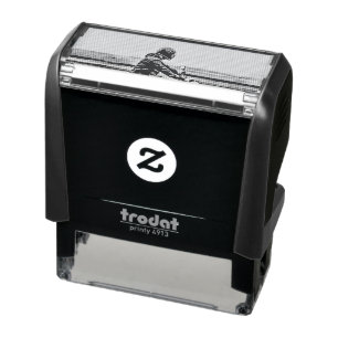 Motorcycle lover gift self-inking stamp