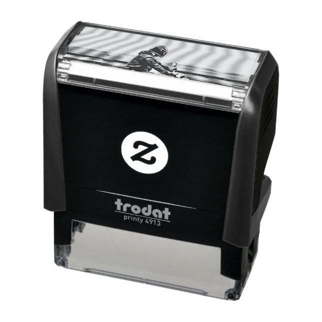 Motorcycle lover gift self-inking stamp (Product)