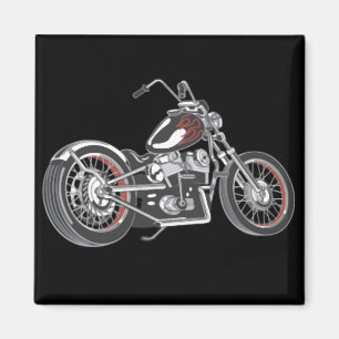 Motorcycle. Magnet