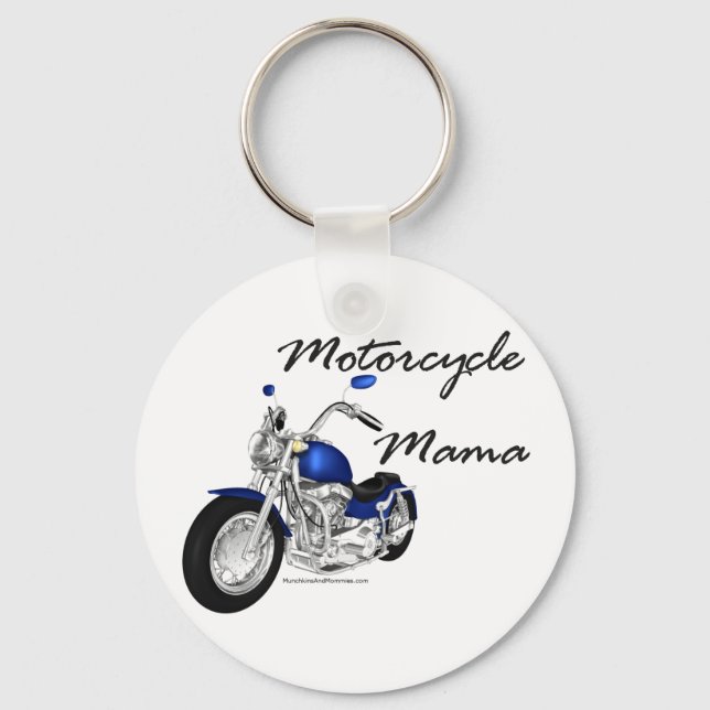 Motorcycle Mama Key Ring (Front)