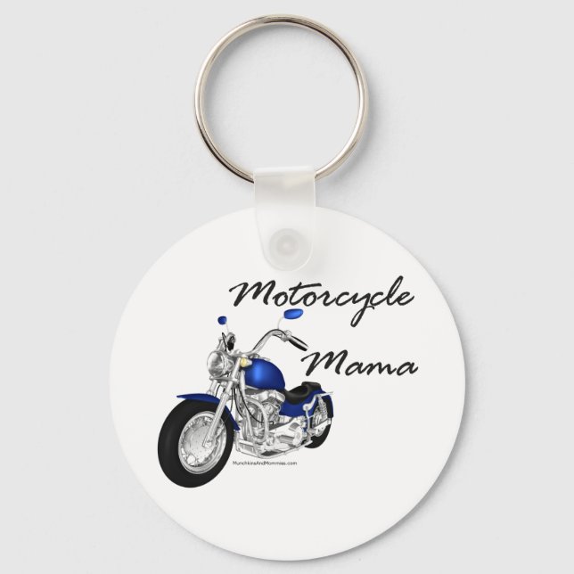 Motorcycle Mama Key Ring (Front)