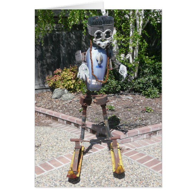 MOTORCYCLE MAN CARD (Front)