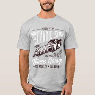 Motorcycle Mechanic Shop T-Shirt