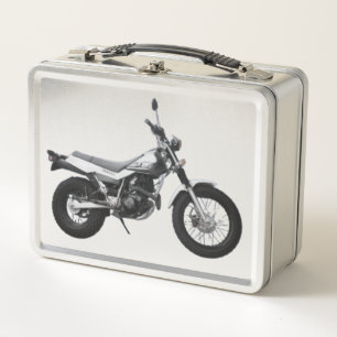 MOTORCYCLE METAL LUNCH BOX