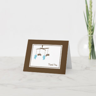 Motorcycle Mobile Thank You Note Card