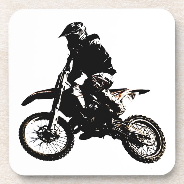 Motorcycle Motocross Coaster (Front)