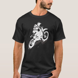 Motorcycle Motocross Dirt Bike Rider Racing Motors T-Shirt