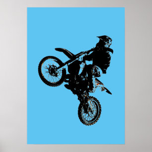 Motorcycle Motocross Poster