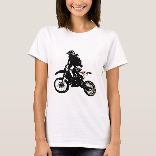 Motorcycle Motocross T-Shirt (Front)