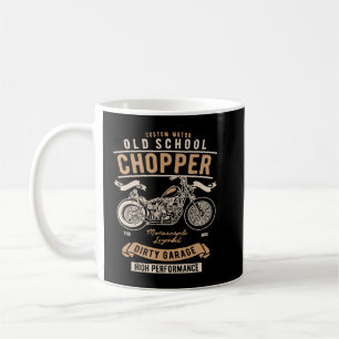 Motorcycle Motorbike Bike Retro Vintage Old School Coffee Mug