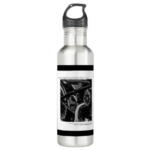Motorcycle Motorbike Biker Ride Rider 710 Ml Water Bottle