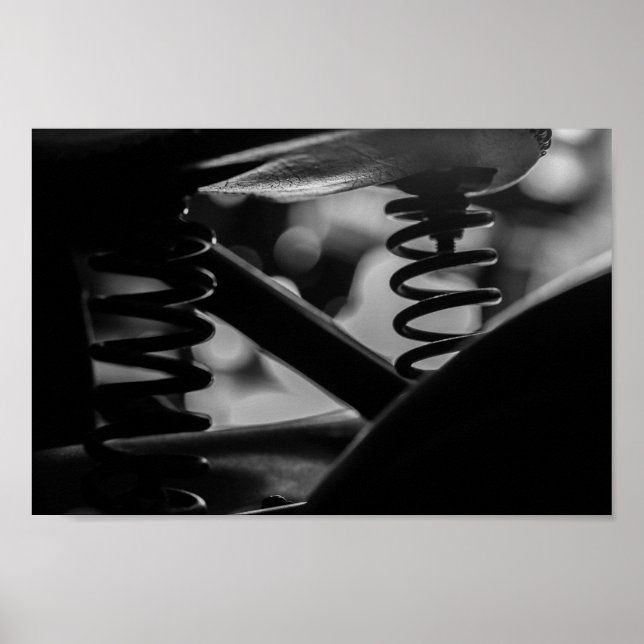 Motorcycle Motorbike Biker Ride Rider Details Poster (Front)