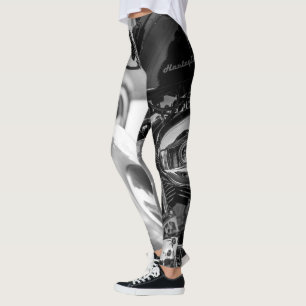 Motorcycle Motorbike Biker Ride Rider Leggings