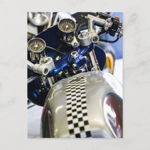 Motorcycle Motorbike Biker Ride Rider Postcard