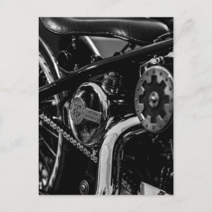 Motorcycle Motorbike Biker Ride Rider Postcard