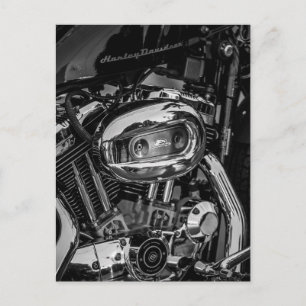 Motorcycle Motorbike Biker Ride Rider Postcard