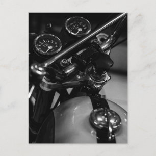 Motorcycle Motorbike Biker Ride Rider Postcard