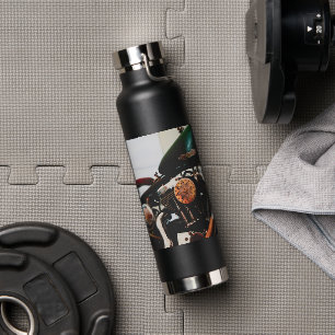 Motorcycle Motorbike Biker Ride Rider Water Bottle