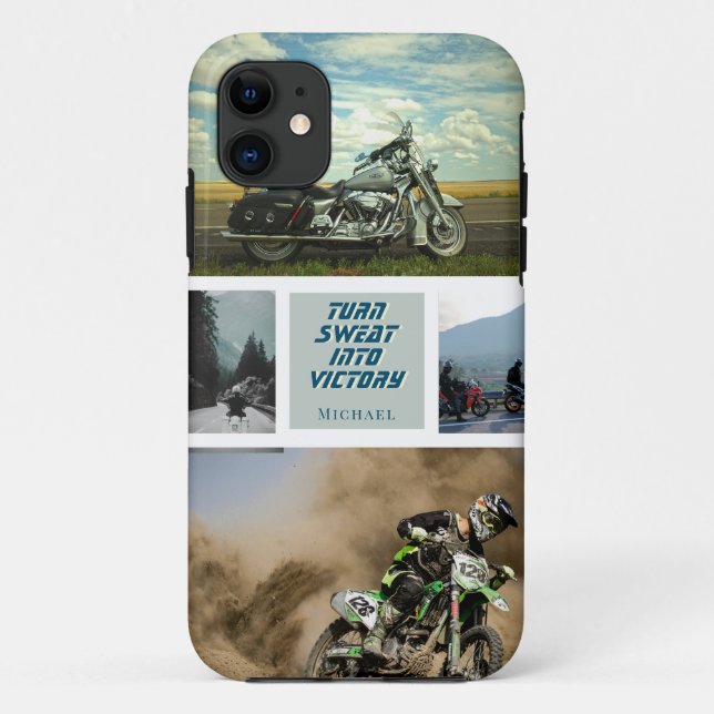 Motorcycle motorbike iPhone / iPad case (Back)