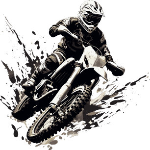 Motorcycle Motorbike Motorcross Sport Tie