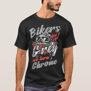 Motorcycle Motorbike Rider Biker Motorcyclist T-Shirt