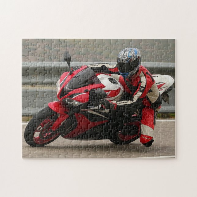 MOTORCYCLE MOTORCYCLE JIGSAW PUZZLE (Horizontal)