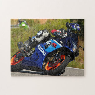 MOTORCYCLE MOTORCYCLE XTREME RACING JIGSAW PUZZLE