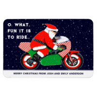 Motorcycle Motorcyclist Biker Christmas Cards