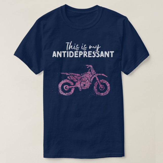 Motorcycle Motorcyclist Woman Bike T-Shirt (Design Front)
