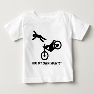Motorcycle My Own Stunts Baby T-Shirt