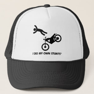 Motorcycle My Own Stunts Trucker Hat