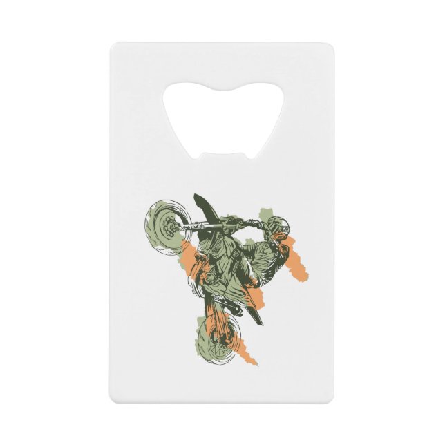 Motorcycle - Off Road Biker (Front)