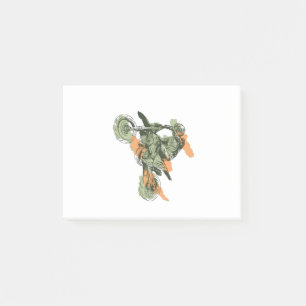 Motorcycle - Off Road Biker Post-it Notes