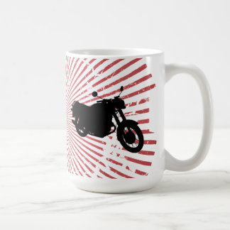Motorcycle: Outline Profile: Custom Coffee Mug