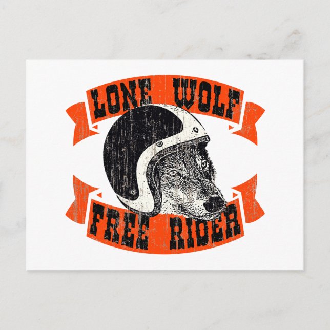 Motorcycle passion postcard (Front)