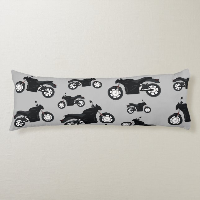 Motorcycle Pattern Body Cushion (Front)