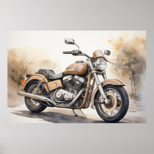 Motorcycle Poster