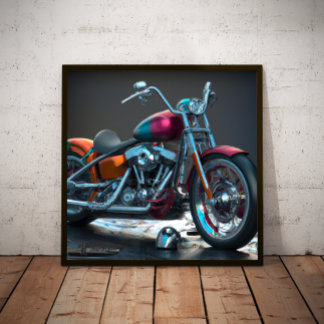 Motorcycle Poster