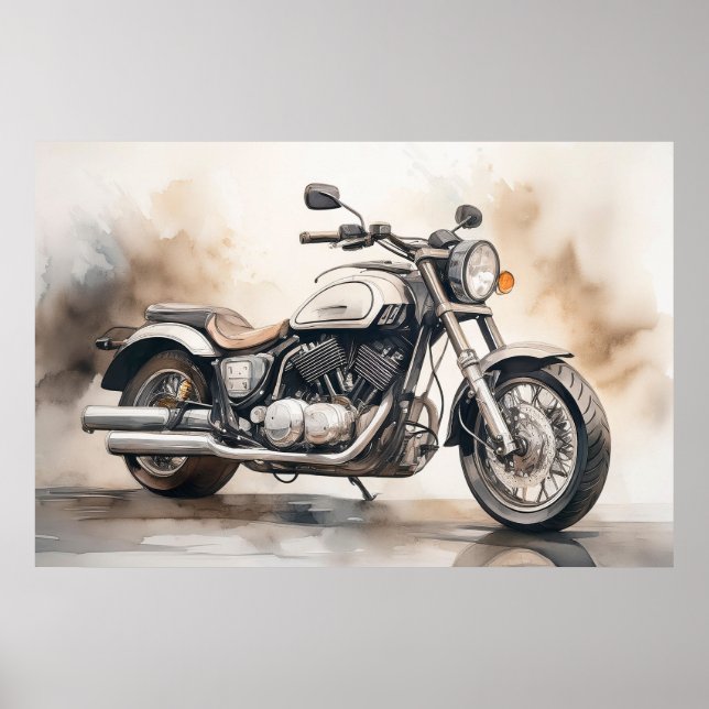 Motorcycle Poster (Front)