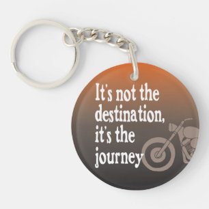 Motorcycle quote for bikers key ring