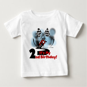 Motorcycle Racing 2nd Birthday Tshirts and Gifts