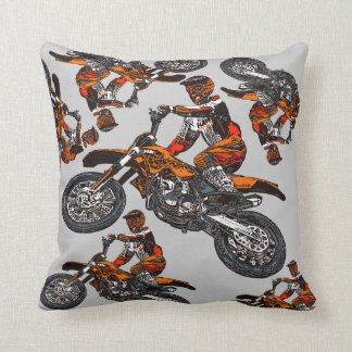 Motorcycle racing cushion