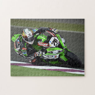 motorcycle racing jigsaw puzzle
