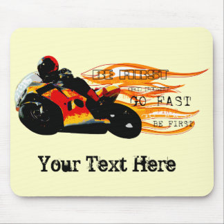 Motorcycle Racing Mouse Mat