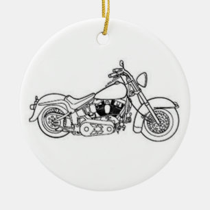 MOTORCYCLE RIDER ENTHUISAST'S ORNAMENT