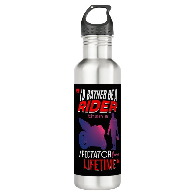 Motorcycle Riders Lifestyle 710 Ml Water Bottle (Front)