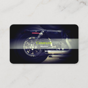 Motorcycle Service Business Card