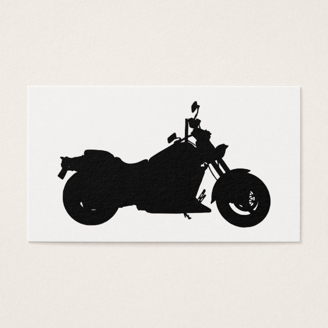 Motorcycle Silhouette (Front)