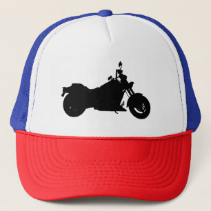 Motorcycle Silhouette Trucker Hat